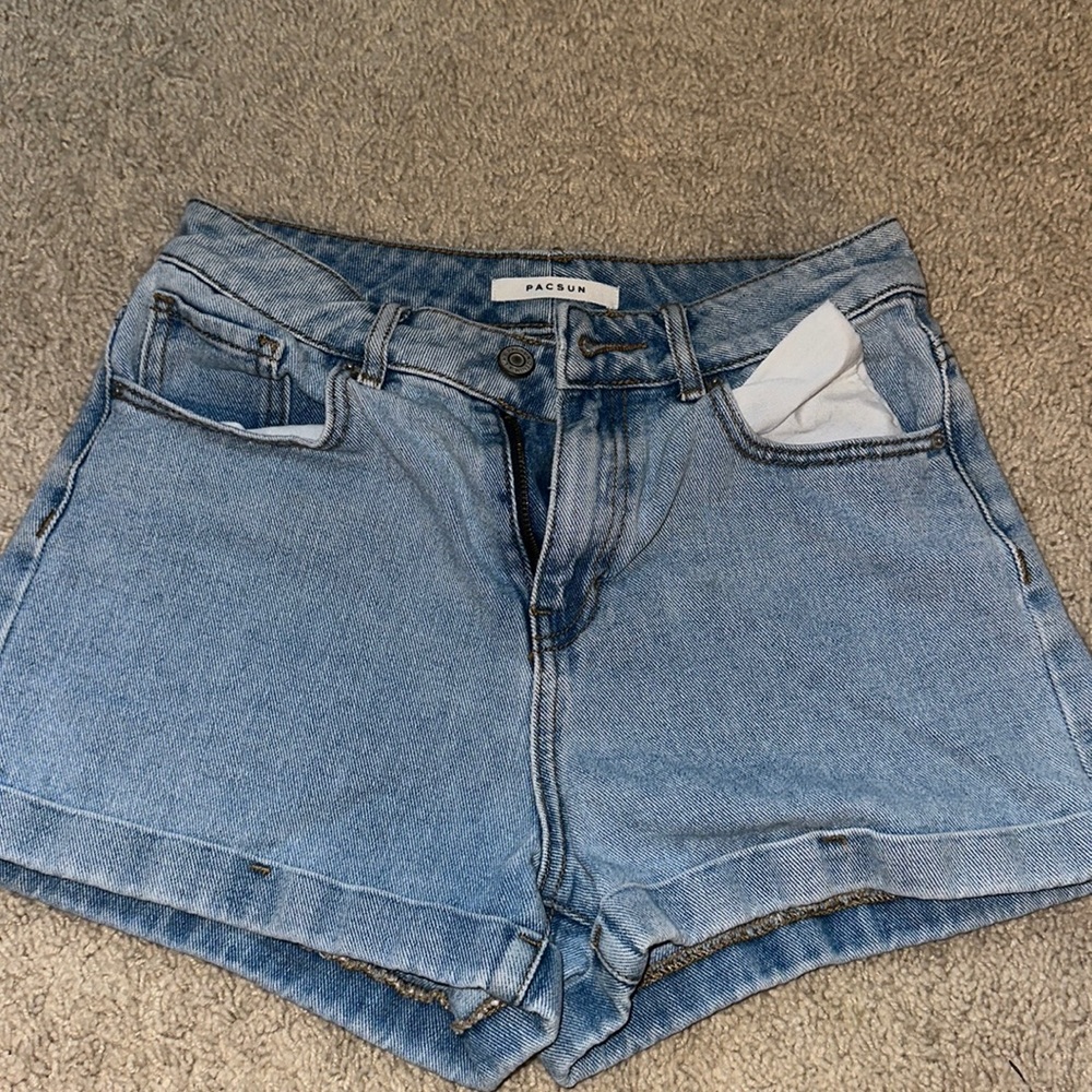 Light wash Pacsun Shorts